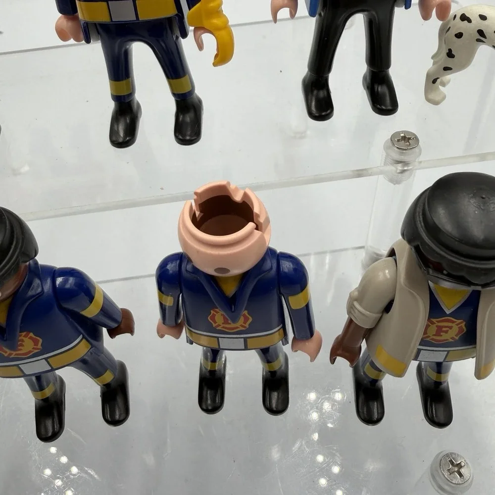 Playmobil‎ Vintage Figure Lot Of 13 Different With Accessories Astronaut, Police